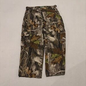 Remington Pants Camouflage Real Tree Style 34x25 High Rise Fall‎ Outdoor Cargo